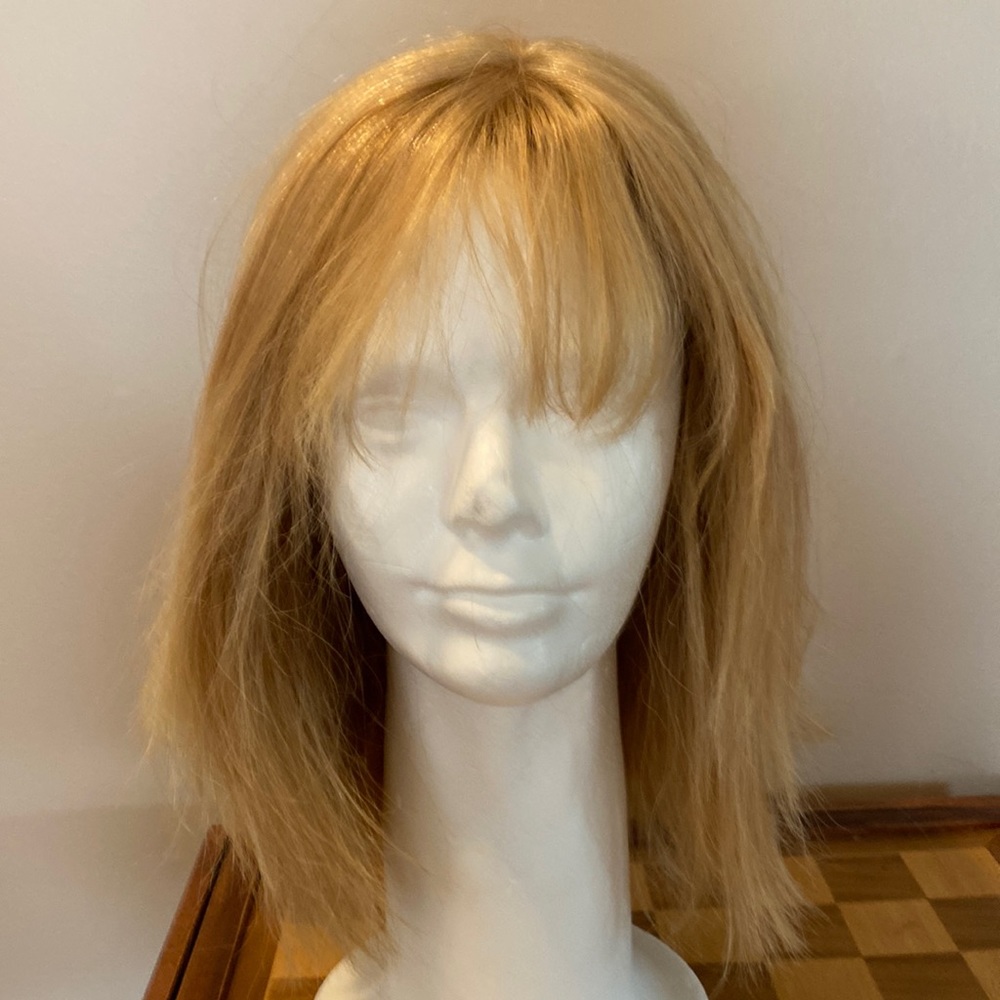 European Human Hair Strawberry Blonde wig